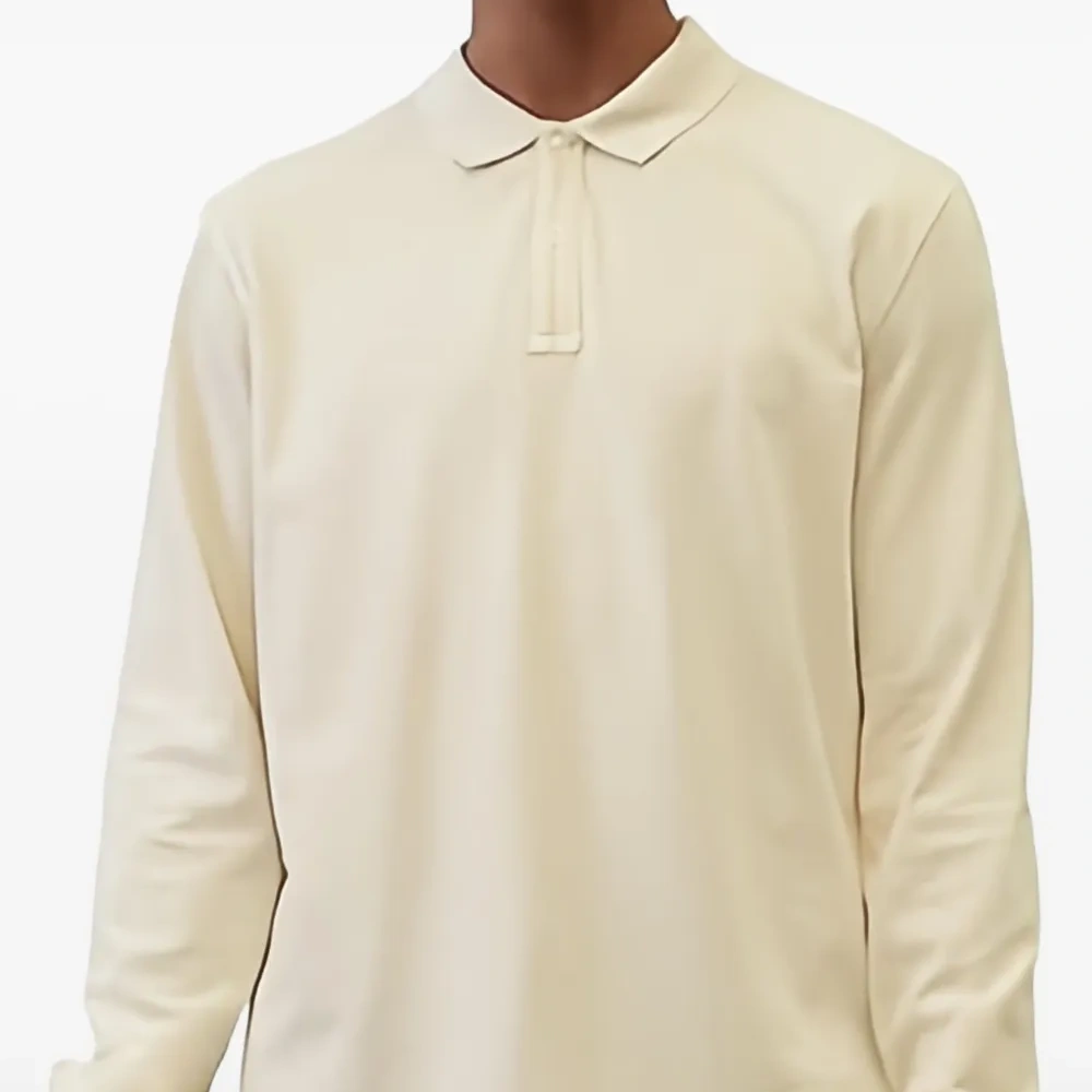 рубашка поло с длинными рукавами