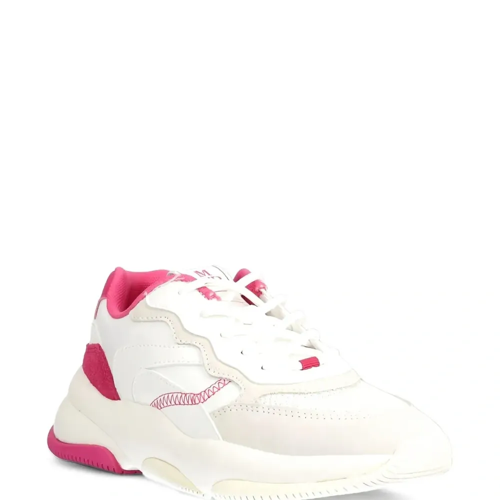 массивные кроссовки со вставками