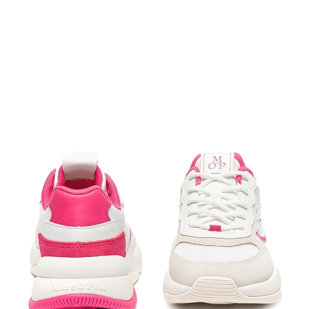 массивные кроссовки со вставками