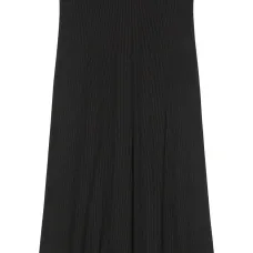 юбка миди в рубчик