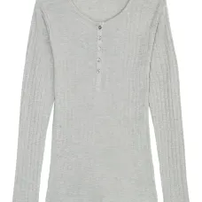 Топ хенли в рубчик