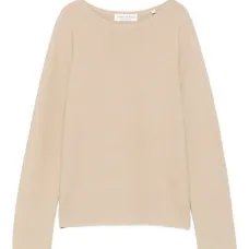 Топ с вырезом-лодочкой и длинными рукавами