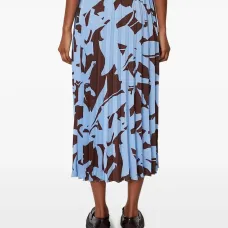 юбка с абстрактным принтом