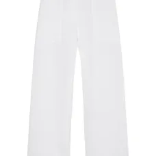 Широкие брюки с эластичным поясом Широкие брюки с эластичным поясом