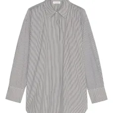 полосатая рубашка на пуговицах полосатая рубашка на пуговицах