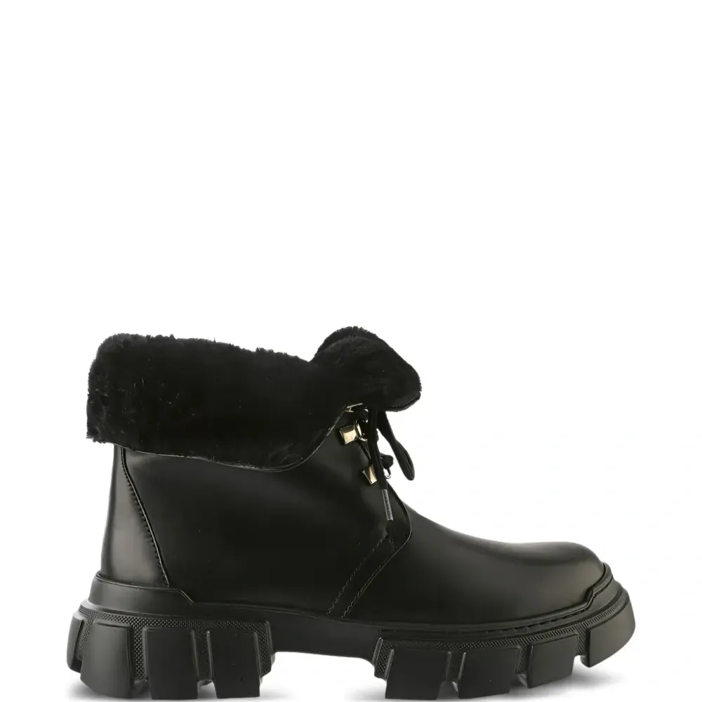 ботинки Winter на массивной подошве ботинки Winter на массивной подошве