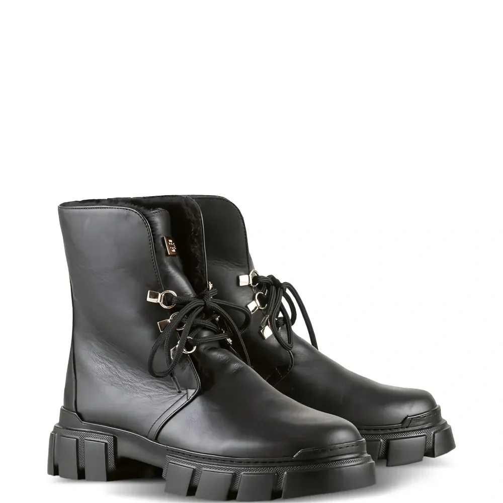 ботинки Winter на массивной подошве ботинки Winter на массивной подошве