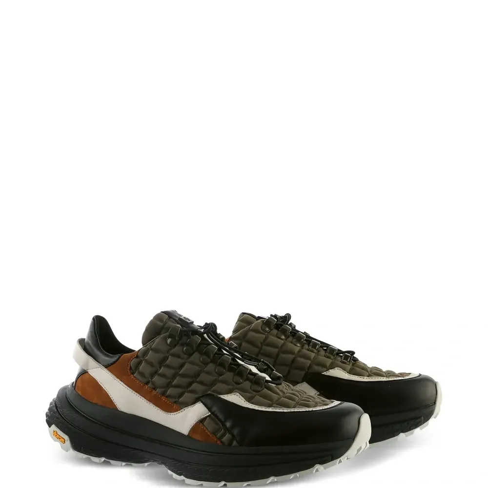 стеганые кроссовки со вставками Zac