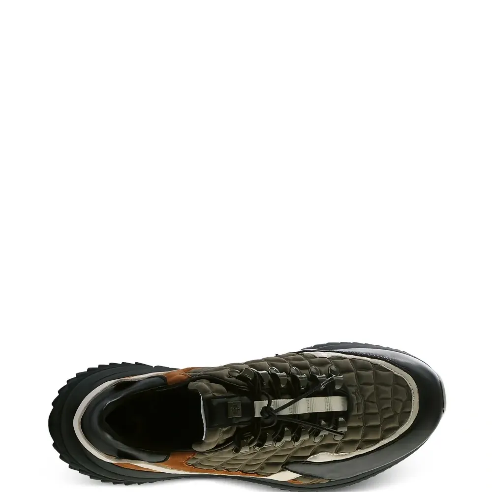 стеганые кроссовки со вставками Zac