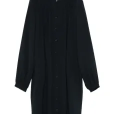 Платье-рубашка со складками Платье-рубашка со складками