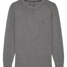 свитер с круглым вырезом