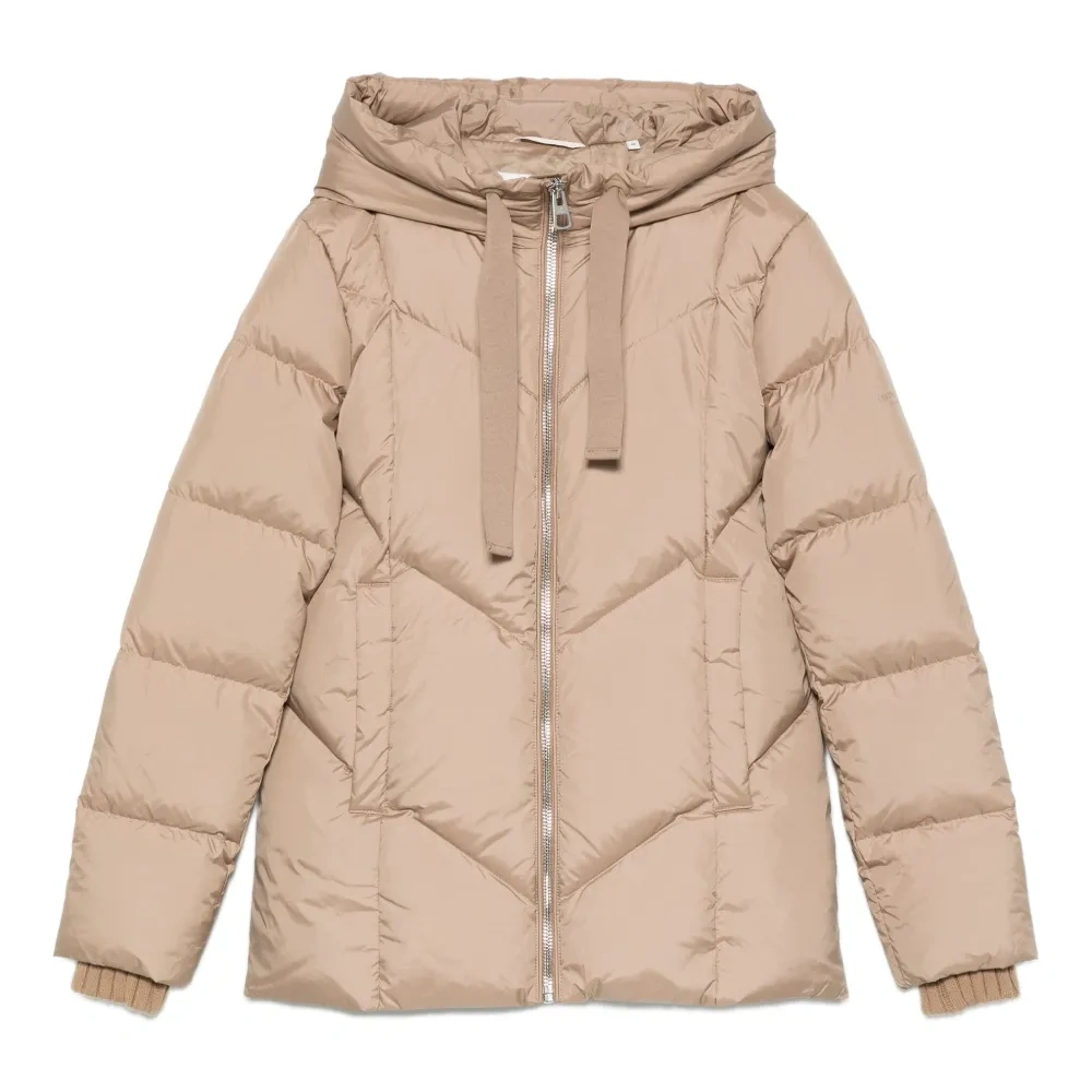 Пуховик с капюшоном