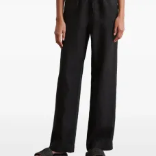 зауженные брюки с кулиской