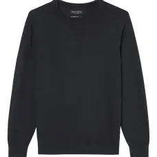 свитер с круглым вырезом