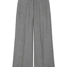 Широкие брюки со складками Широкие брюки со складками