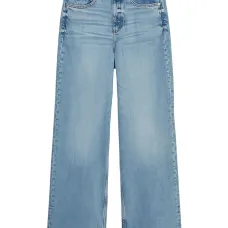 Джинсы с завышенной талией