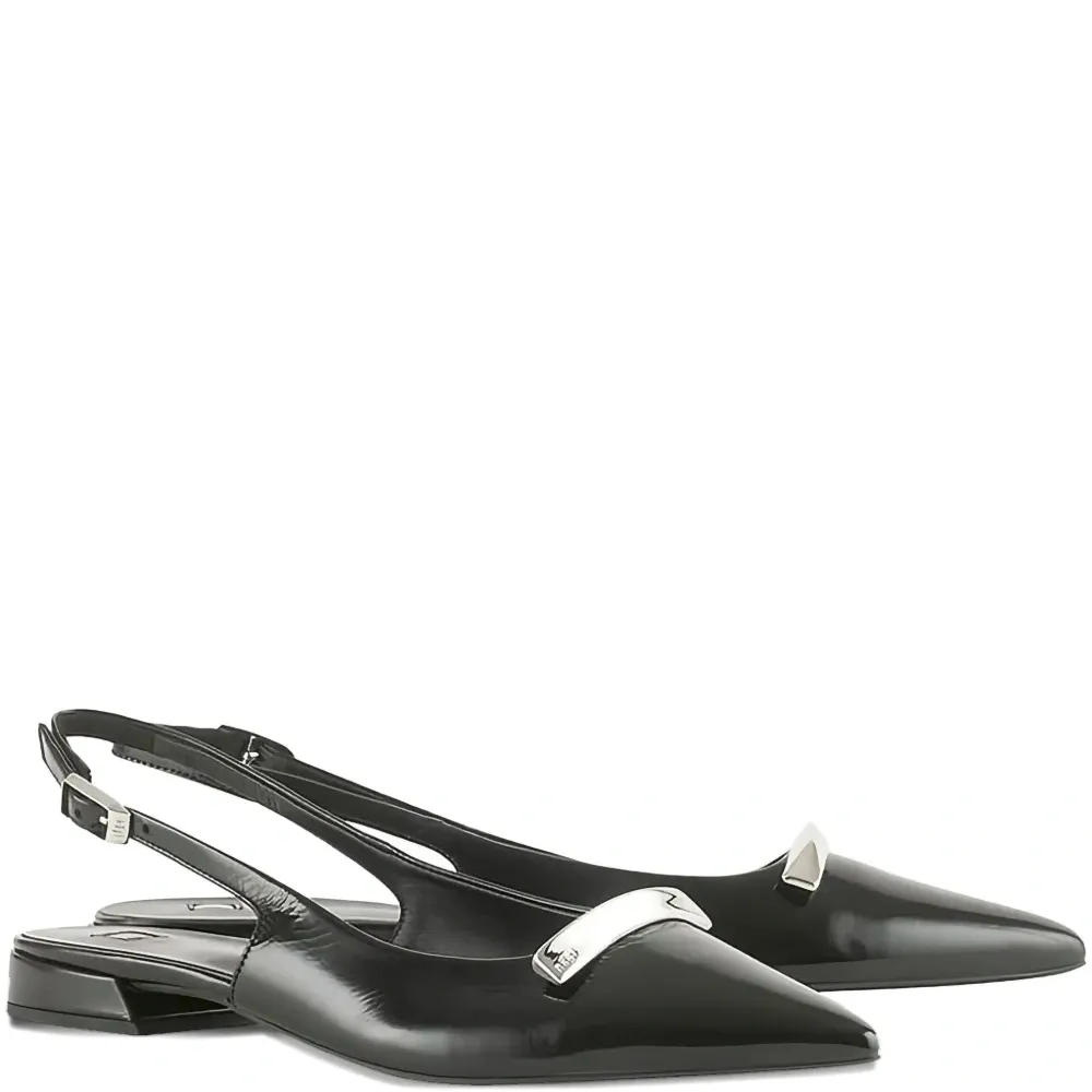 туфли Jeanne с заостренным носком и ремешком на пятке