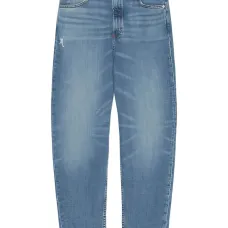 Джинсы с нашивкой-логотипом