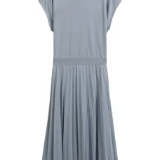 платье миди со складками