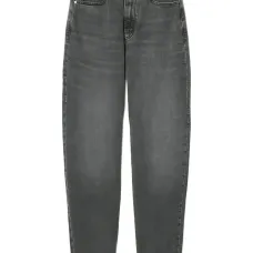 джинсы с нашивкой-логотипом