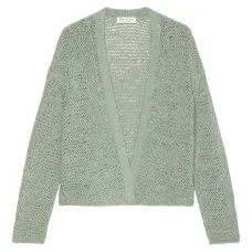 кардиган рыхлой вязки