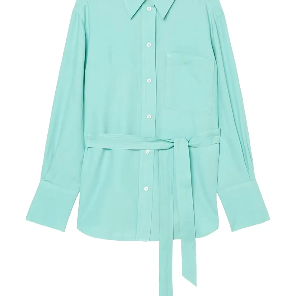 рубашка с поясом