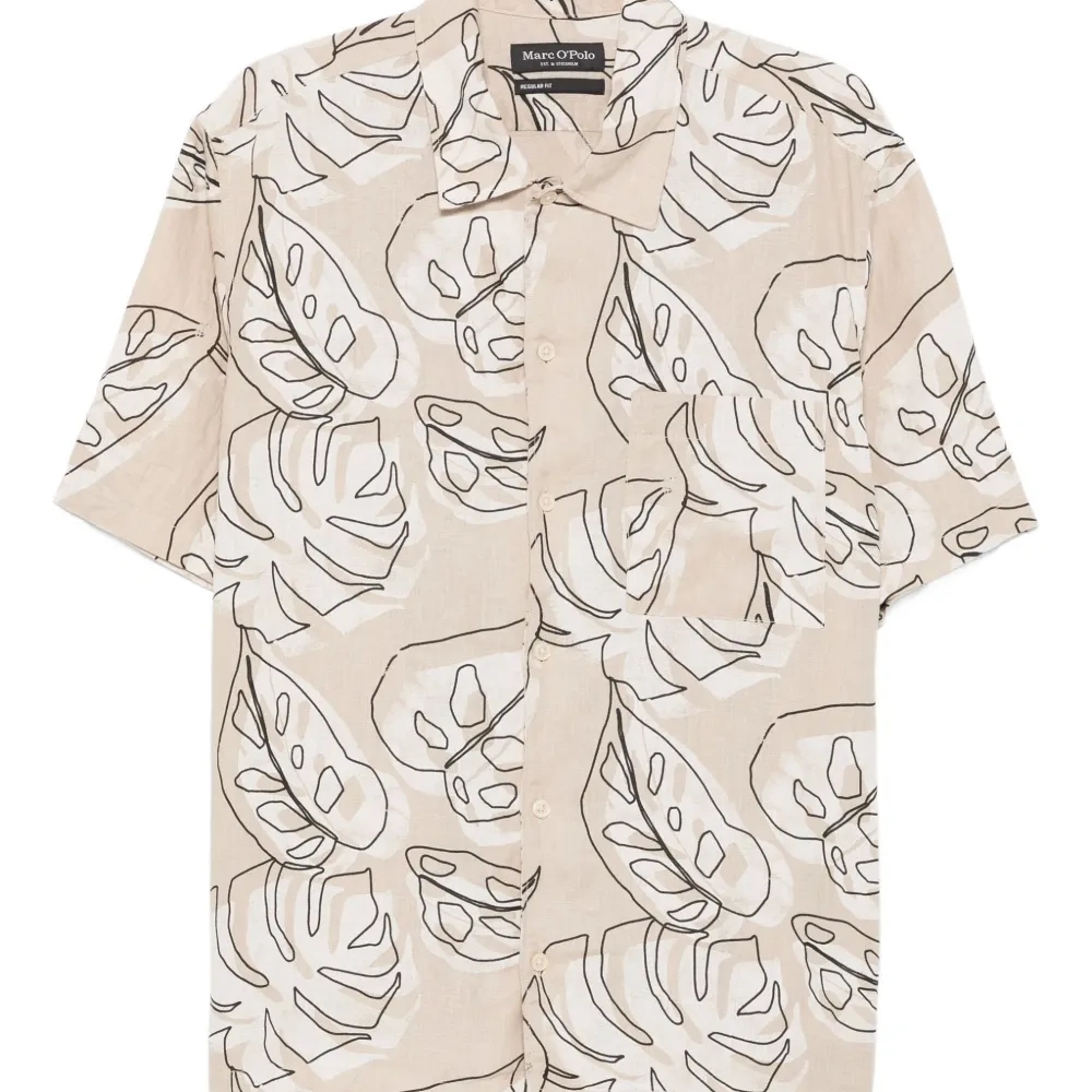 Рубашка с принтом