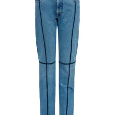 Джинсы с контрастной строчкой Джинсы с контрастной строчкой