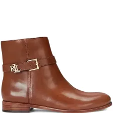 Кожаные ботинки