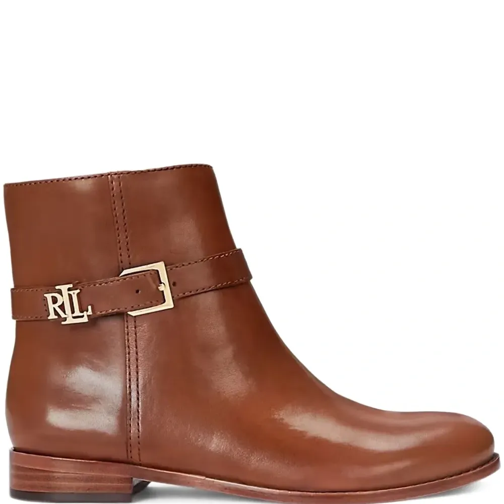 Кожаные ботинки