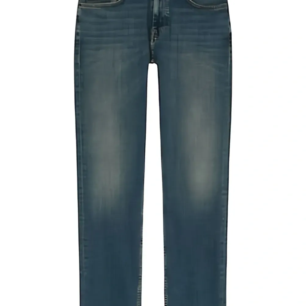 джинсы с нашивкой-логотипом