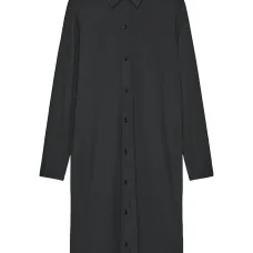 платье миди на пуговицах с длинными рукавами платье миди на пуговицах с длинными рукавами