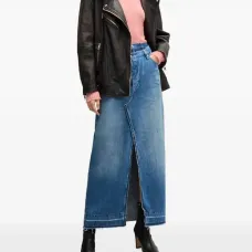 джинсовая юбка макси джинсовая юбка макси