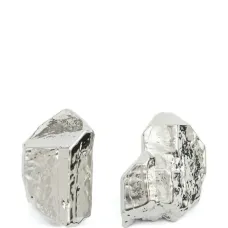 Серьги в форме камней