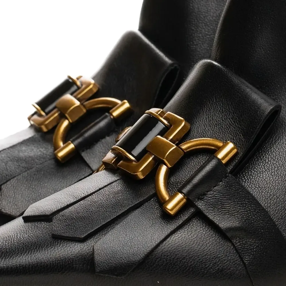 Ботинки с бахромой Ботинки с бахромой