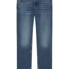 джинсы с нашивкой-логотипом