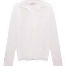 Льняная рубашка поло