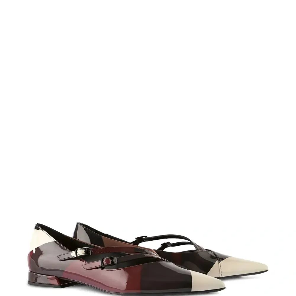 туфли Elise в стиле колор-блок туфли Elise в стиле колор-блок