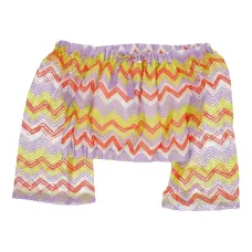 Блузка с узором зигзаг