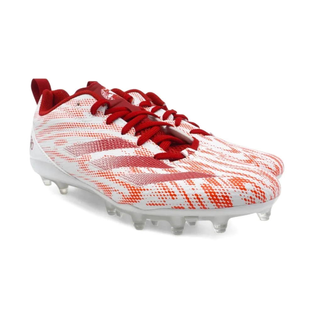 Кроссовки Adizero Electric 2 Football Cleats Red White Кроссовки Adizero Electric 2 Football Cleats Red White