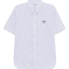 Полосатая рубашка с короткими рукавами