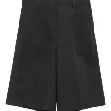 широкие шорты строгого кроя