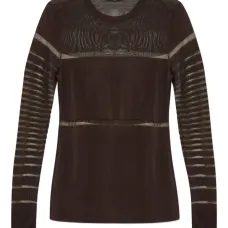 Многослойный топ с длинными рукавами Многослойный топ с длинными рукавами