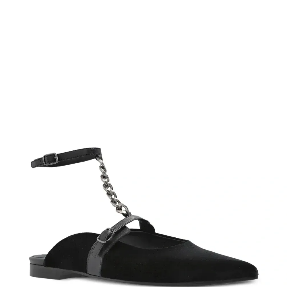 мюли с цепочкой