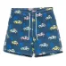 Плавки-шорты с графичным принтом