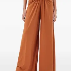 Брюки с перекрёстной талией