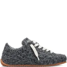 Фактурные кеды на шнуровке