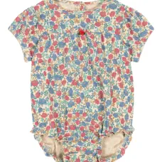 Боди с цветочным принтом