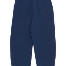 Брюки с вышитым логотипом