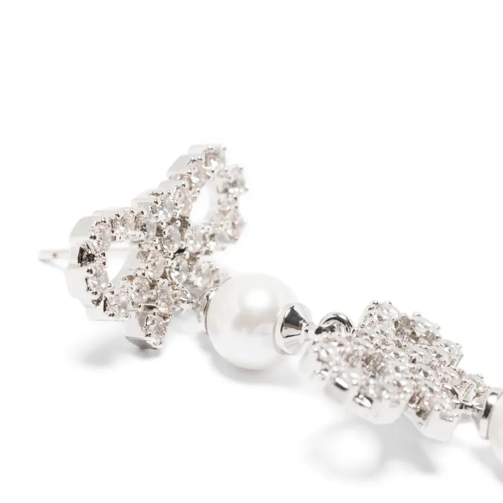 серьги с жемчугом